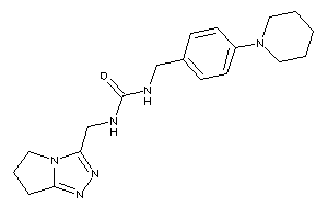 1-(6,7-dihydro-5H-pyrrolo[2,1-c][1,2,4]triazol-3-ylmethyl)-3-(4-piperidinobenzyl)urea