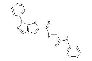 N-(2-anilino-2-keto-ethyl)-1-phenyl-thieno[2,3-c]pyrazole-5-carboxamide