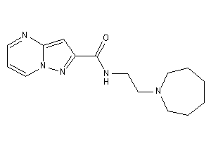 N-[2-(azepan-1-yl)ethyl]pyrazolo[1,5-a]pyrimidine-2-carboxamide