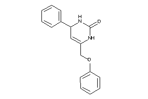 6-(phenoxymethyl)-4-phenyl-3,4-dihydro-1H-pyrimidin-2-one