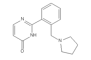 2-[2-(pyrrolidinomethyl)phenyl]-1H-pyrimidin-6-one