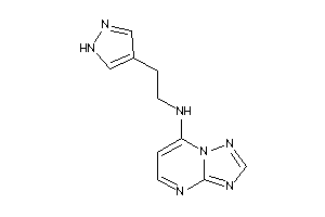 2-(1H-pyrazol-4-yl)ethyl-([1,2,4]triazolo[1,5-a]pyrimidin-7-yl)amine