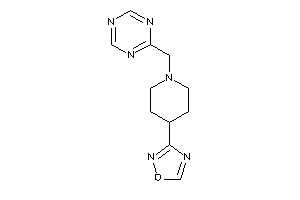 3-[1-(s-triazin-2-ylmethyl)-4-piperidyl]-1,2,4-oxadiazole