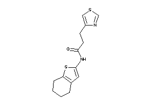 N-(4,5,6,7-tetrahydrobenzothiophen-2-yl)-3-thiazol-4-yl-propionamide