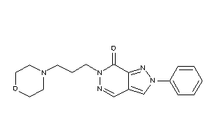 6-(3-morpholinopropyl)-2-phenyl-pyrazolo[3,4-d]pyridazin-7-one