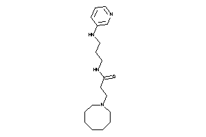 3-(azocan-1-yl)-N-[3-(3-pyridylamino)propyl]propionamide