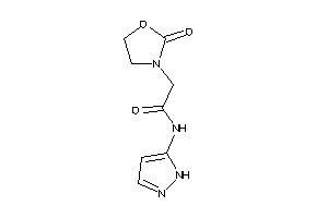 2-(2-ketooxazolidin-3-yl)-N-(1H-pyrazol-5-yl)acetamide