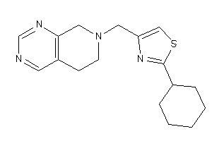 2-cyclohexyl-4-(6,8-dihydro-5H-pyrido[3,4-d]pyrimidin-7-ylmethyl)thiazole