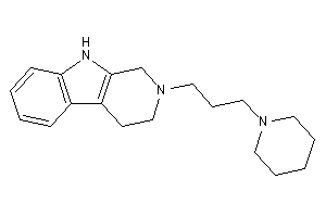 2-(3-piperidinopropyl)-1,3,4,9-tetrahydro-$b-carboline