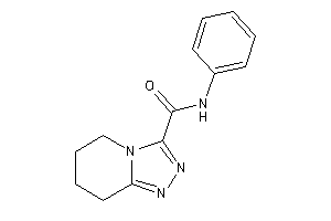 N-phenyl-5,6,7,8-tetrahydro-[1,2,4]triazolo[4,3-a]pyridine-3-carboxamide