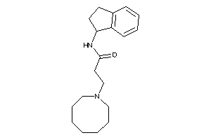 3-(azocan-1-yl)-N-indan-1-yl-propionamide