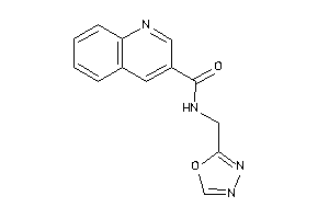 N-(1,3,4-oxadiazol-2-ylmethyl)quinoline-3-carboxamide