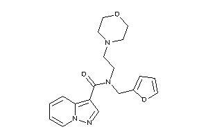 N-(2-furfuryl)-N-(2-morpholinoethyl)pyrazolo[1,5-a]pyridine-3-carboxamide