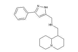 (3-phenyl-1H-pyrazol-5-yl)methyl-(quinolizidin-1-ylmethyl)amine