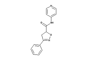 3-phenyl-N-(4-pyridyl)-2-isoxazoline-5-carboxamide