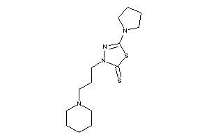 3-(3-piperidinopropyl)-5-pyrrolidino-1,3,4-thiadiazole-2-thione