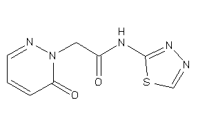 2-(6-ketopyridazin-1-yl)-N-(1,3,4-thiadiazol-2-yl)acetamide