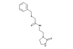 2-(benzylthio)-N-[2-(2-ketoimidazolidin-1-yl)ethyl]acetamide