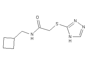 N-(cyclobutylmethyl)-2-(4H-1,2,4-triazol-3-ylthio)acetamide