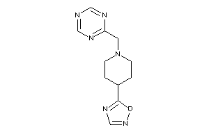 5-[1-(s-triazin-2-ylmethyl)-4-piperidyl]-1,2,4-oxadiazole