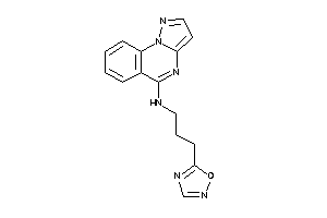 Image of 3-(1,2,4-oxadiazol-5-yl)propyl-pyrazolo[1,5-a]quinazolin-5-yl-amine