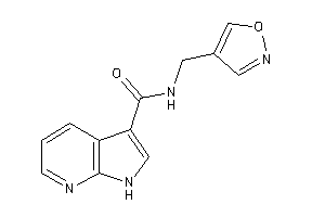 N-(isoxazol-4-ylmethyl)-1H-pyrrolo[2,3-b]pyridine-3-carboxamide