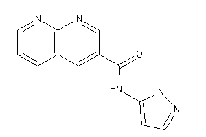 N-(1H-pyrazol-5-yl)-1,8-naphthyridine-3-carboxamide