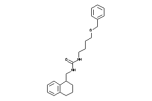 1-(4-benzoxybutyl)-3-(tetralin-1-ylmethyl)urea