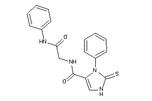 N-(2-anilino-2-keto-ethyl)-3-phenyl-2-thioxo-4-imidazoline-4-carboxamide