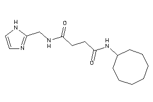 N'-cyclooctyl-N-(1H-imidazol-2-ylmethyl)succinamide