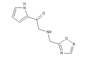 2-(1,2,4-oxadiazol-5-ylmethylamino)-1-(1H-pyrrol-2-yl)ethanone