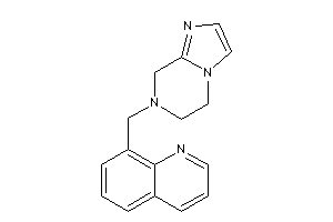 8-(6,8-dihydro-5H-imidazo[1,2-a]pyrazin-7-ylmethyl)quinoline