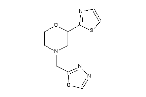 4-(1,3,4-oxadiazol-2-ylmethyl)-2-thiazol-2-yl-morpholine