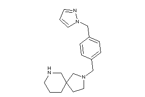 2-[4-(pyrazol-1-ylmethyl)benzyl]-2,7-diazaspiro[4.5]decane