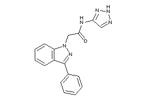 2-(3-phenylindazol-1-yl)-N-(2H-triazol-4-yl)acetamide