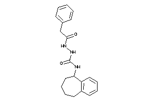 1-[(2-phenylacetyl)amino]-3-(6,7,8,9-tetrahydro-5H-benzocyclohepten-9-yl)urea