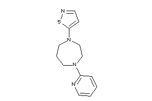 5-[4-(2-pyridyl)-1,4-diazepan-1-yl]isothiazole