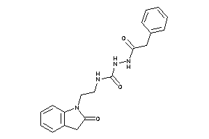 1-[2-(2-ketoindolin-1-yl)ethyl]-3-[(2-phenylacetyl)amino]urea