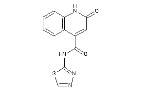 2-keto-N-(1,3,4-thiadiazol-2-yl)-1H-quinoline-4-carboxamide