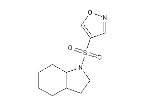 4-(2,3,3a,4,5,6,7,7a-octahydroindol-1-ylsulfonyl)isoxazole