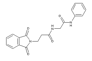 N-(2-anilino-2-keto-ethyl)-3-phthalimido-propionamide