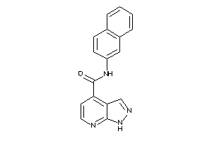 N-(2-naphthyl)-1H-pyrazolo[3,4-b]pyridine-4-carboxamide