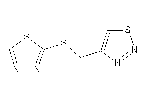Image of 2-(thiadiazol-4-ylmethylthio)-1,3,4-thiadiazole