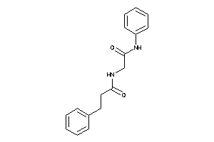 Image of N-(2-anilino-2-keto-ethyl)-3-phenyl-propionamide