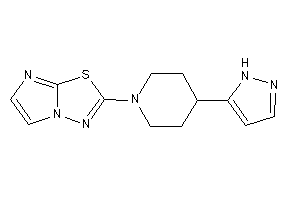 2-[4-(1H-pyrazol-5-yl)piperidino]imidazo[2,1-b][1,3,4]thiadiazole