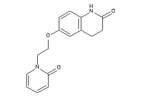 6-[2-(2-keto-1-pyridyl)ethoxy]-3,4-dihydrocarbostyril