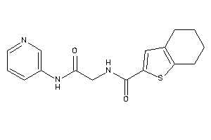 N-[2-keto-2-(3-pyridylamino)ethyl]-4,5,6,7-tetrahydrobenzothiophene-2-carboxamide