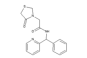 2-(4-ketothiazolidin-3-yl)-N-[phenyl(2-pyridyl)methyl]acetamide