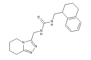 1-(5,6,7,8-tetrahydro-[1,2,4]triazolo[4,3-a]pyridin-3-ylmethyl)-3-(tetralin-1-ylmethyl)urea