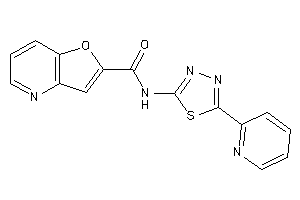 N-[5-(2-pyridyl)-1,3,4-thiadiazol-2-yl]furo[3,2-b]pyridine-2-carboxamide